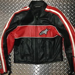 SOLD Women’s Alpinestars Leather Motorcycle Jacket